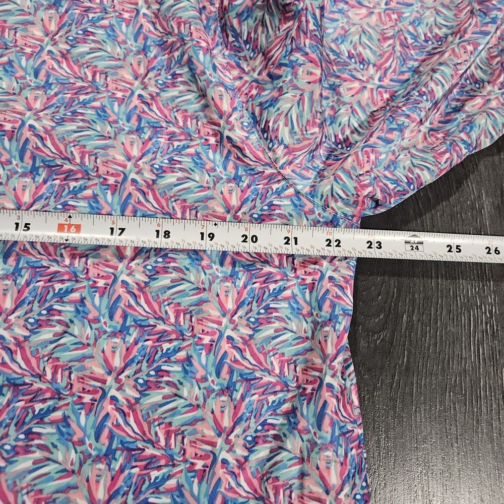 NWT Simply Southern Rain Jacket Women XL Multicolor Floral Lightweight Hooded - Picture 10 of 14